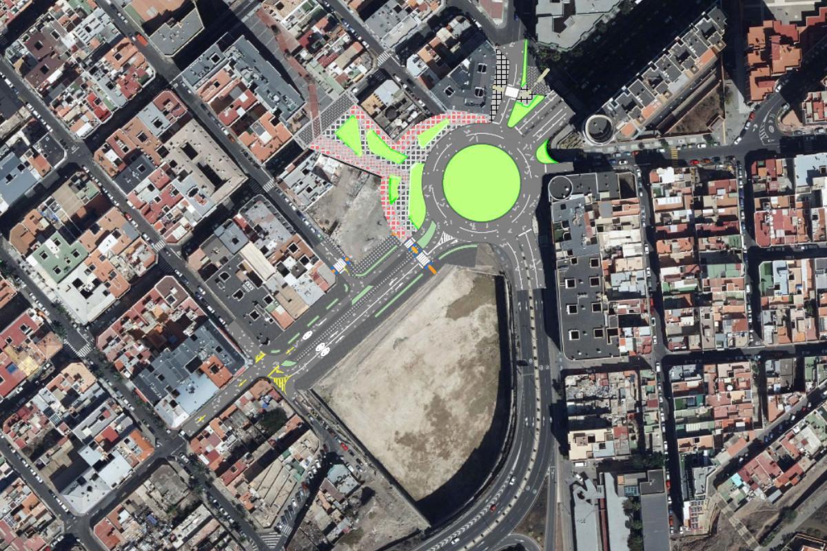 Proyecto de reconversión de la plaza de América.
