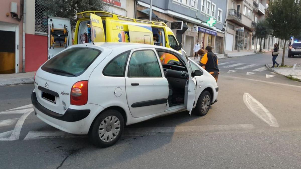 El lugar en el que ocurrió el atropello, en Ramal dos Galos.   | // FDV