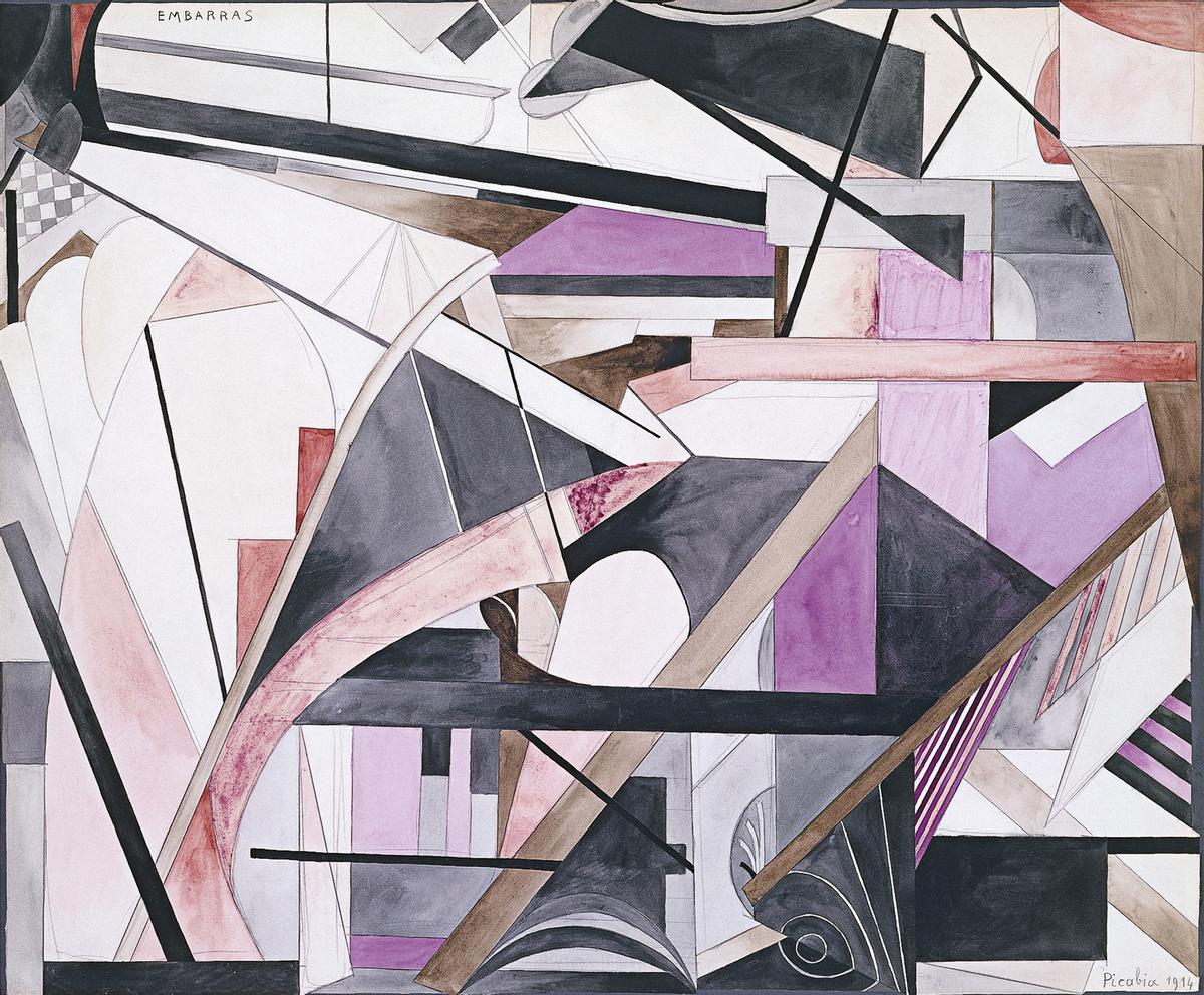 "Embarras" (1914), de Francis Picabia, rep el visitant