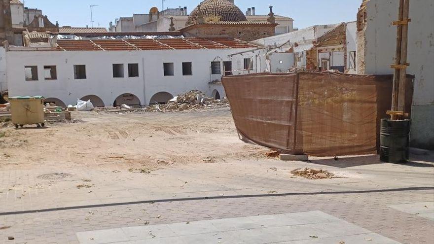 Obras en el Convento de las Concepcionistas de Mérida.