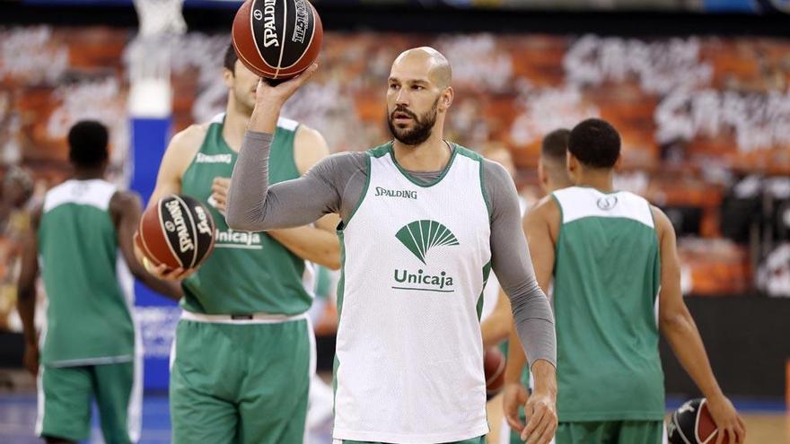 James Augustine, uno de los nuevos que debutará con el Unicaja en el Carpena.