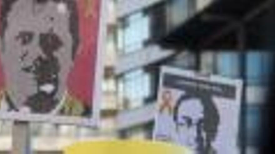 Les imatges de Forn i Rull en una manifestació