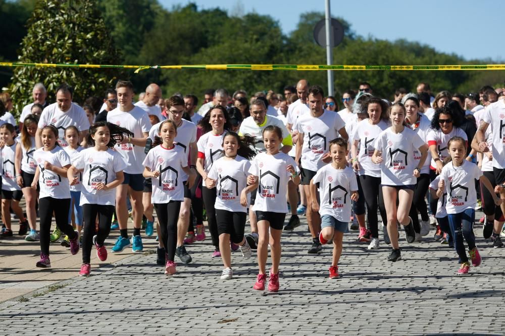 Carrera solidario en Avilés organizada por Cáritas