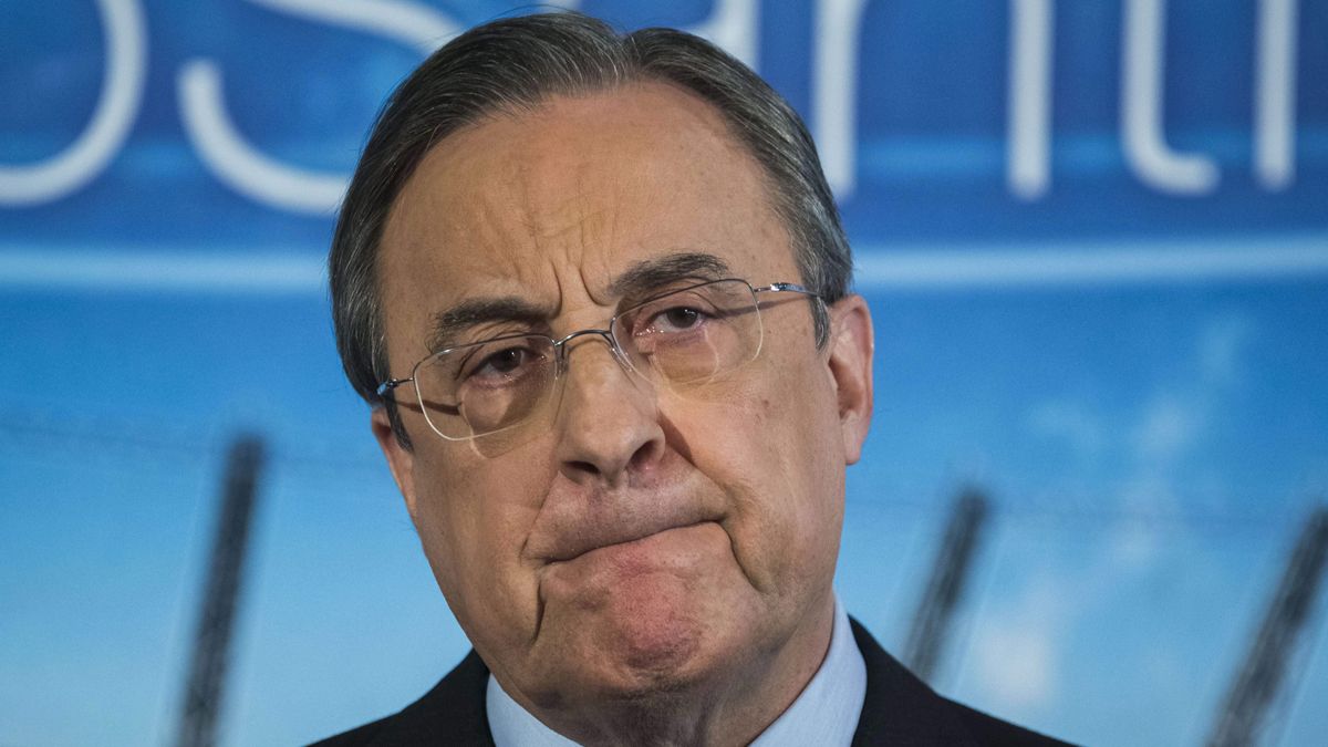 Florentino Pérez vive un momento difícil al frente del Real Madrid