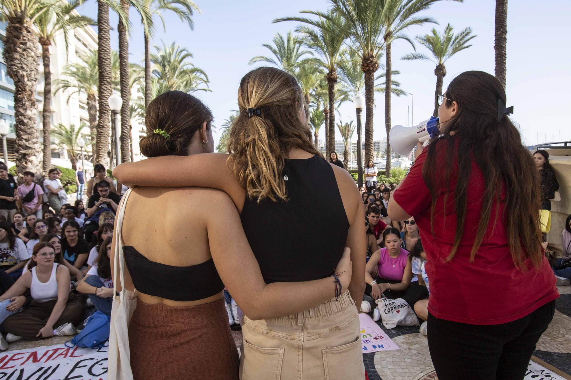 Estudiantes de Alicante reclamar más medios para la salud mental a Sanidad