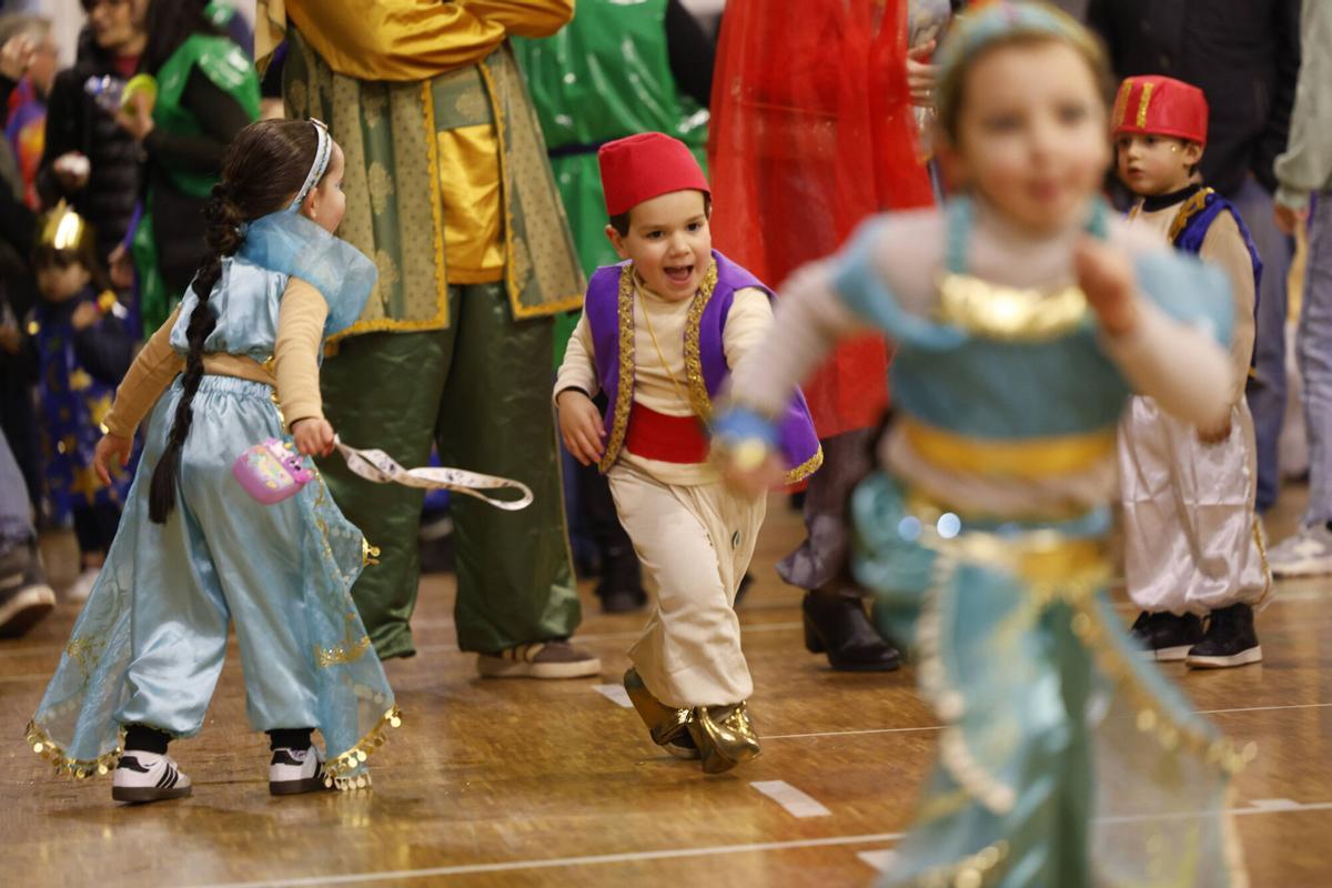 En imágenes: Los escolinos de Avilés, de fiesta en El Quirinal