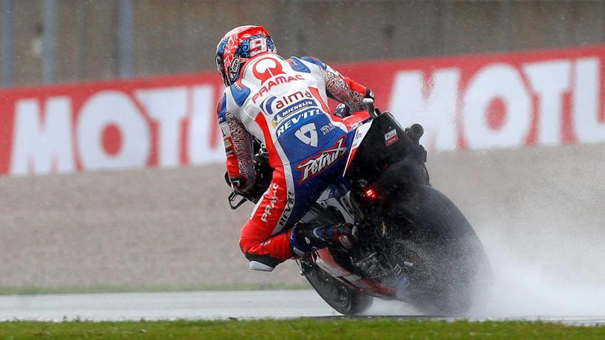 Petrucci se pone al frente en los entrenamientos libres de MotoGP