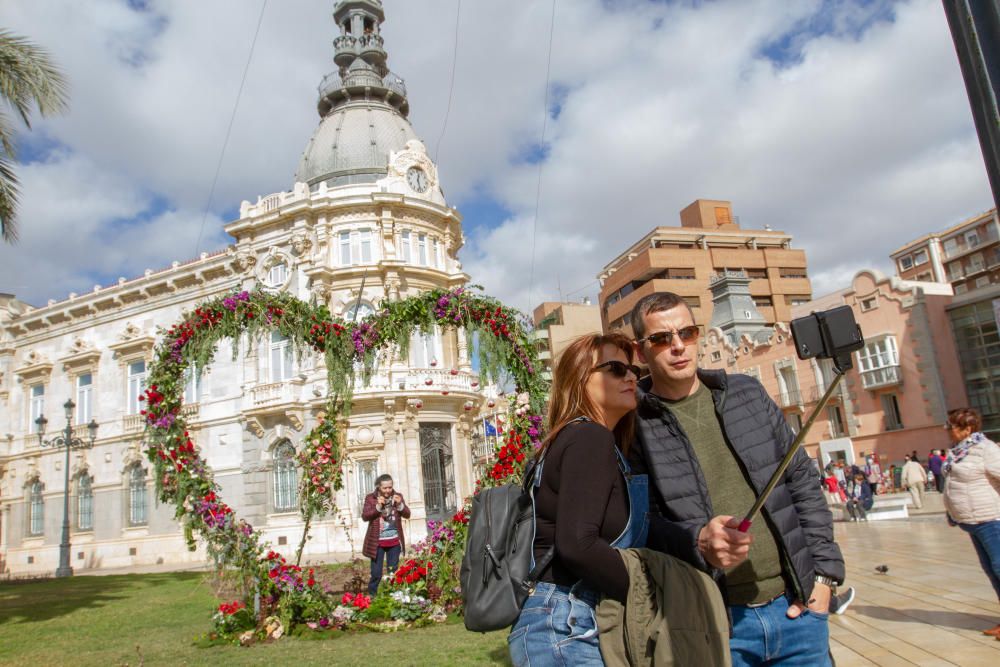 Cartagena celebra con besos el día de San Valentín