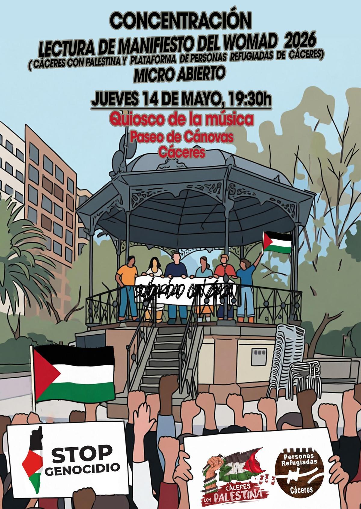 Cartel de la convocatoria.