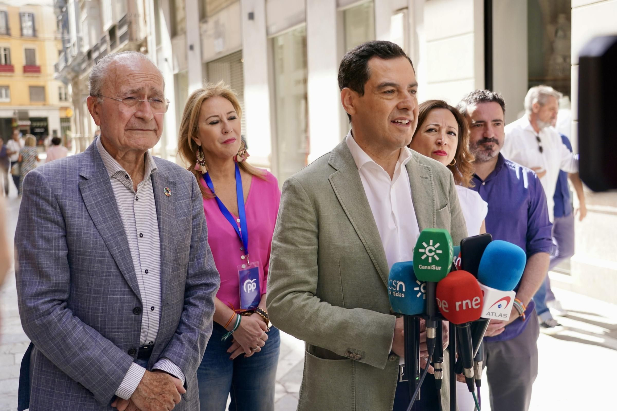 La jornada electoral del 9J al Parlamento Europeo en Málaga, en imágenes