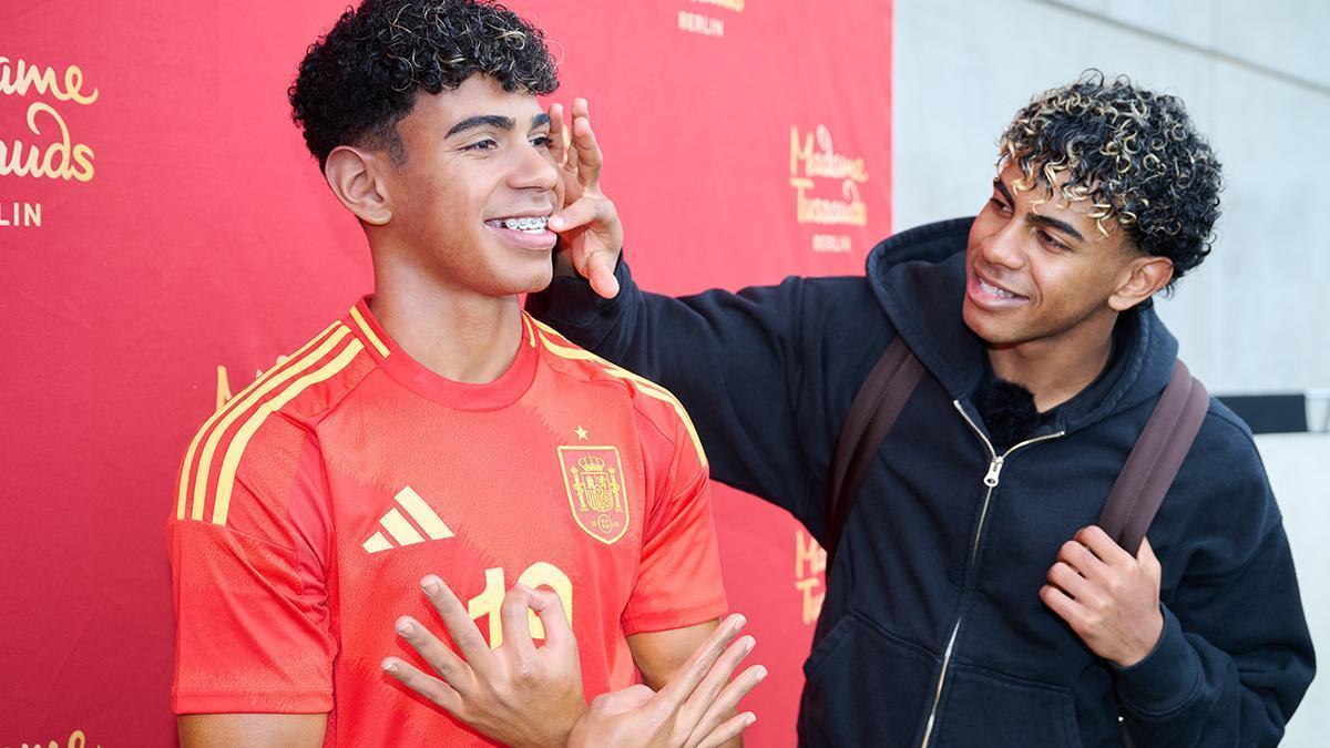La figura de cera de Lamine Yamal llega al Madame Tussauds de Berlin