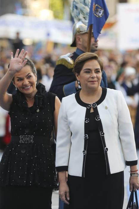 "La alfombra azul de los premios "Princesa de Asturias" 2016"