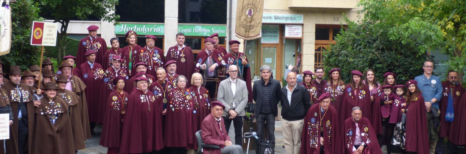 Desfile de cofradías de la pasada edición.