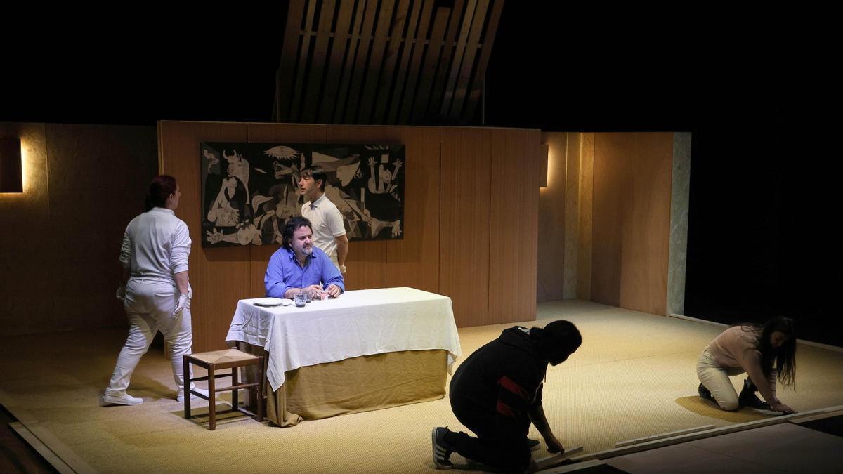 Un ensayo en Sala Ártika