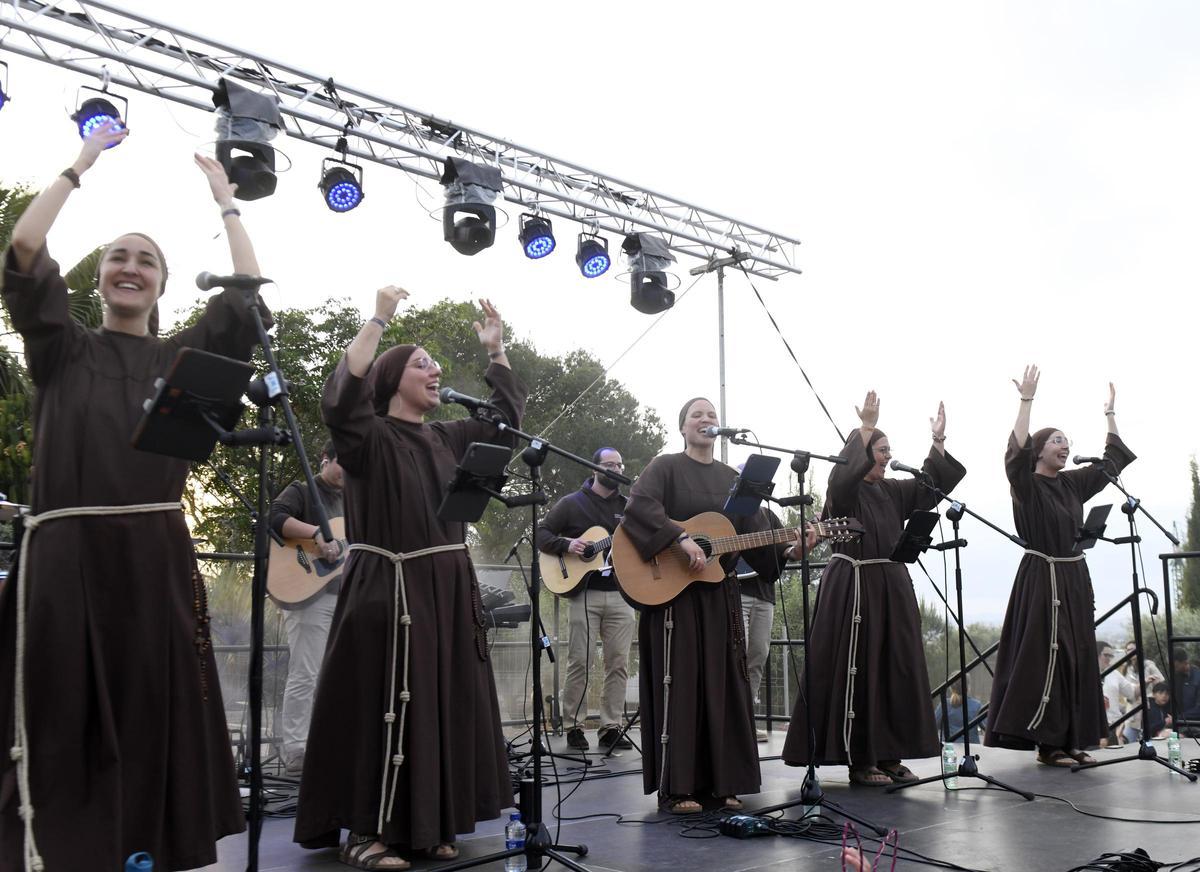 Las mejores imágenes del concierto de las hermanas pobres