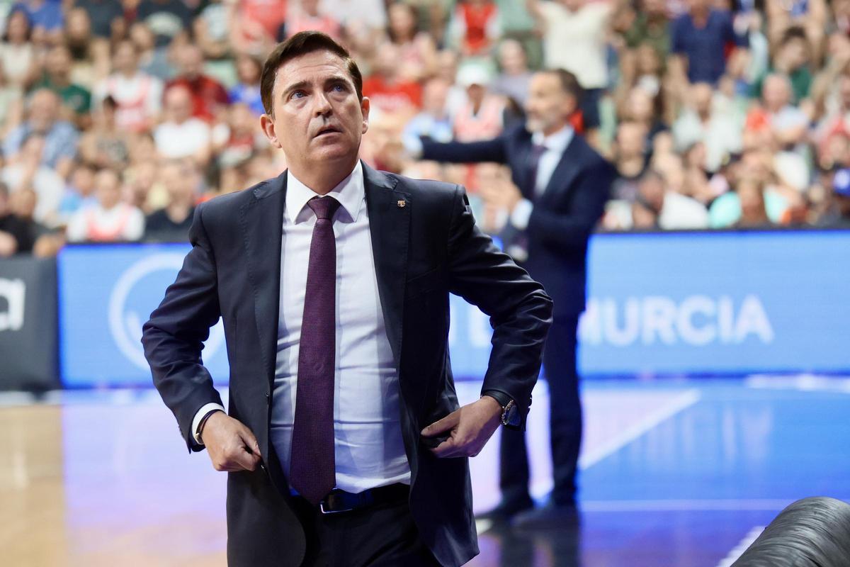 Las mejores imágenes del partido entre el UCAM y el Barcelona