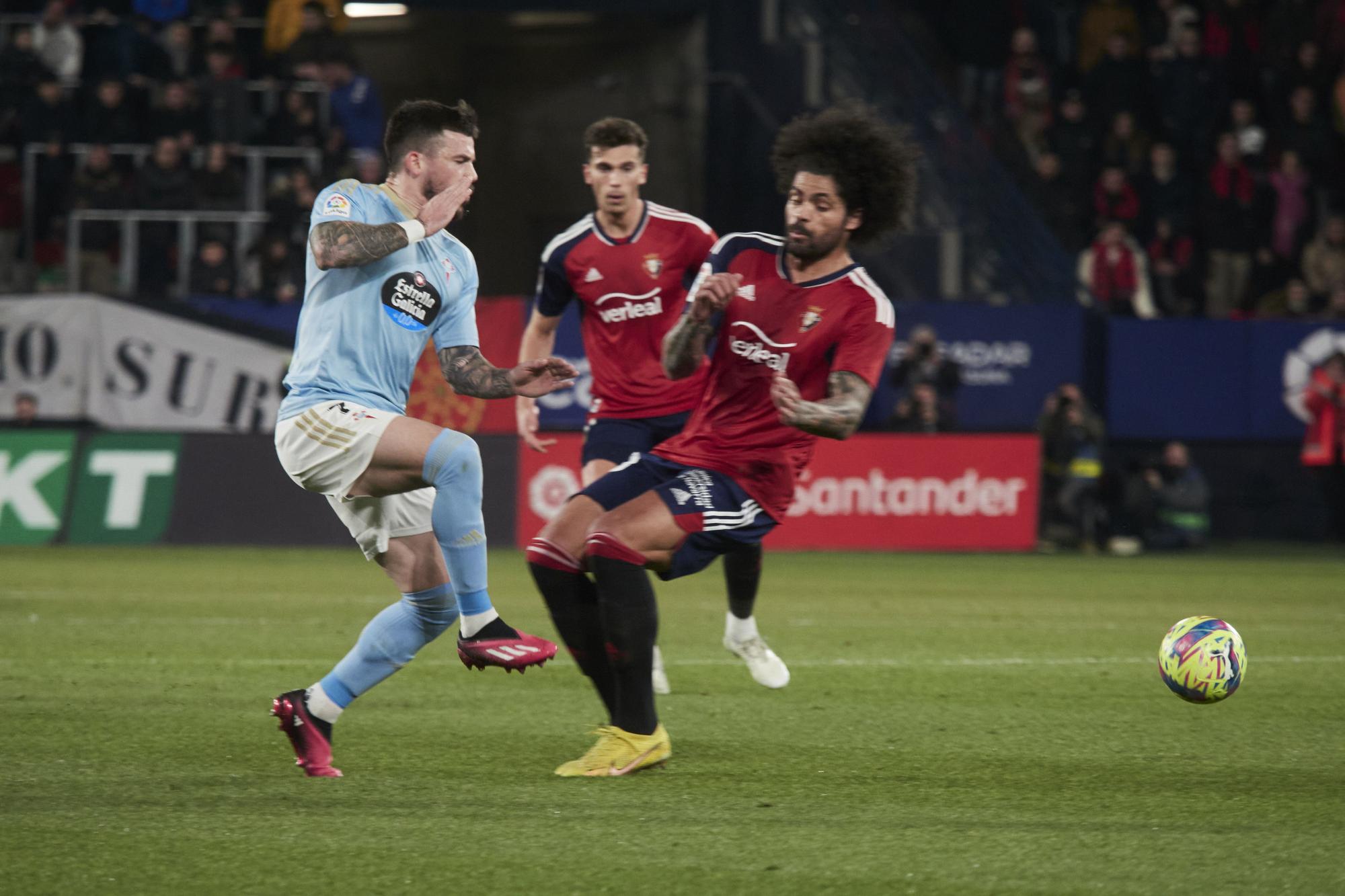 Las mejores imágenes del Osasuna - Celta