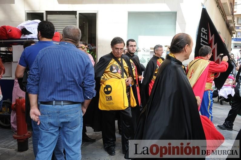 Ambiente sardinero en las calles de Murcia