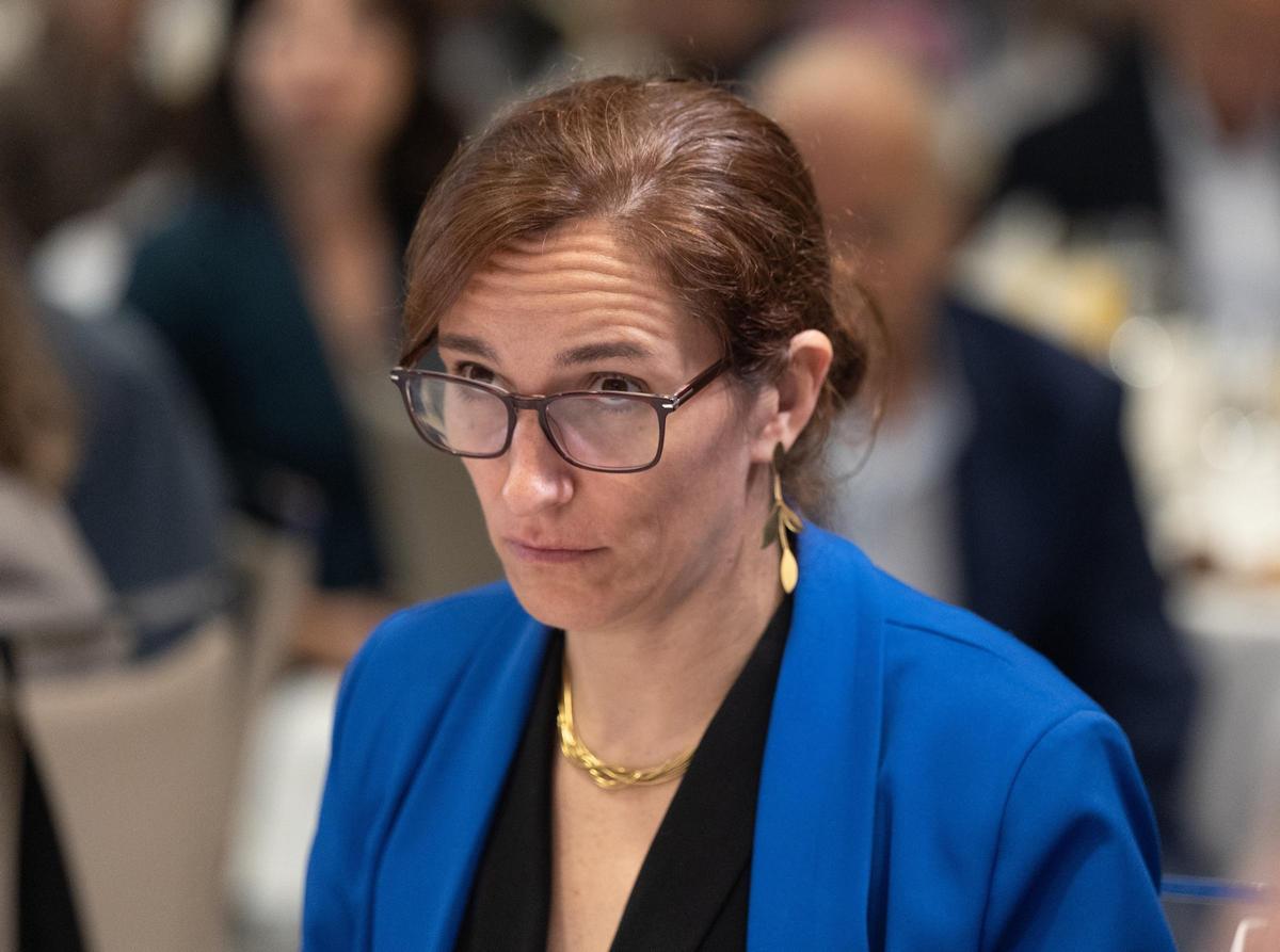 La ministra de Sanidad, Mónica García.