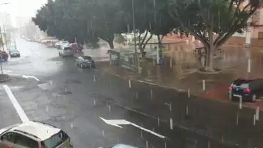 Lluvias en Las Palmas de Gran Canaria