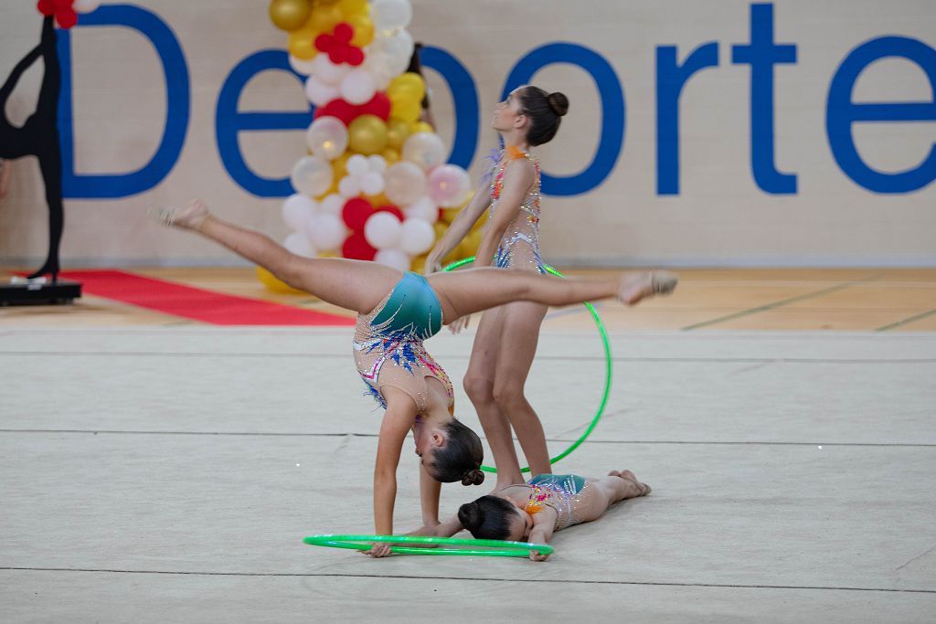 Campeonato regional de gimnasia rítmica en Los Alcázares