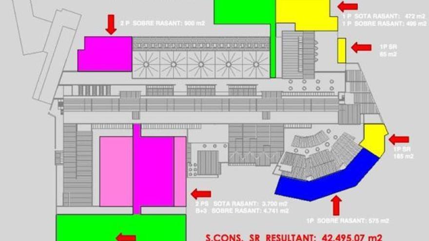 Die Pläne für den Ausbau des Krankenhauses in Manacor.