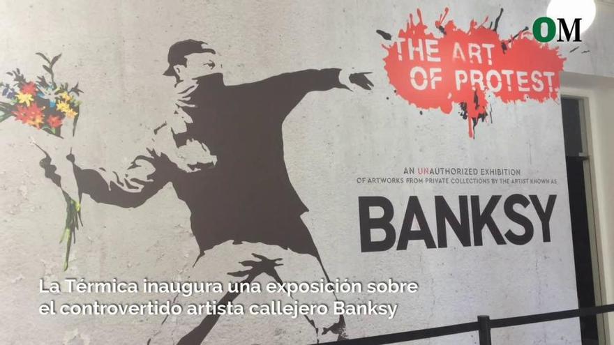Así es la exposición de Banksy en La Térmica de Málaga
