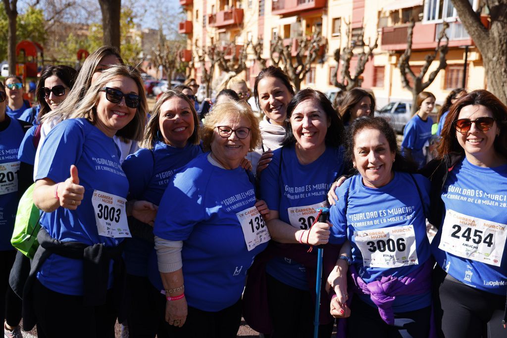 Imágenes del recorrido de la Carrera de la Mujer: avenida Pío Baroja y puente del Reina Sofía (II)