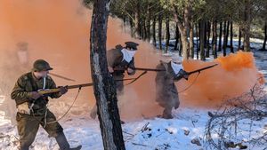Recreadores de guerra del bando soviético, I y II Guerra Mundial