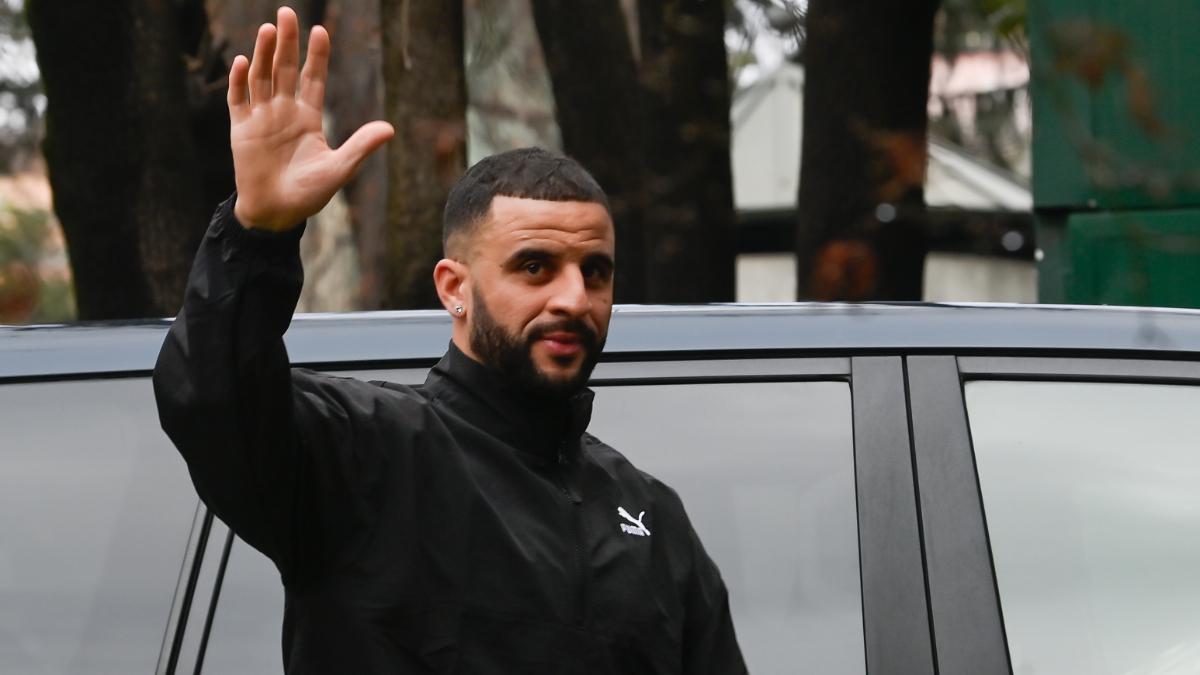 Kyle Walker ya está en Milán