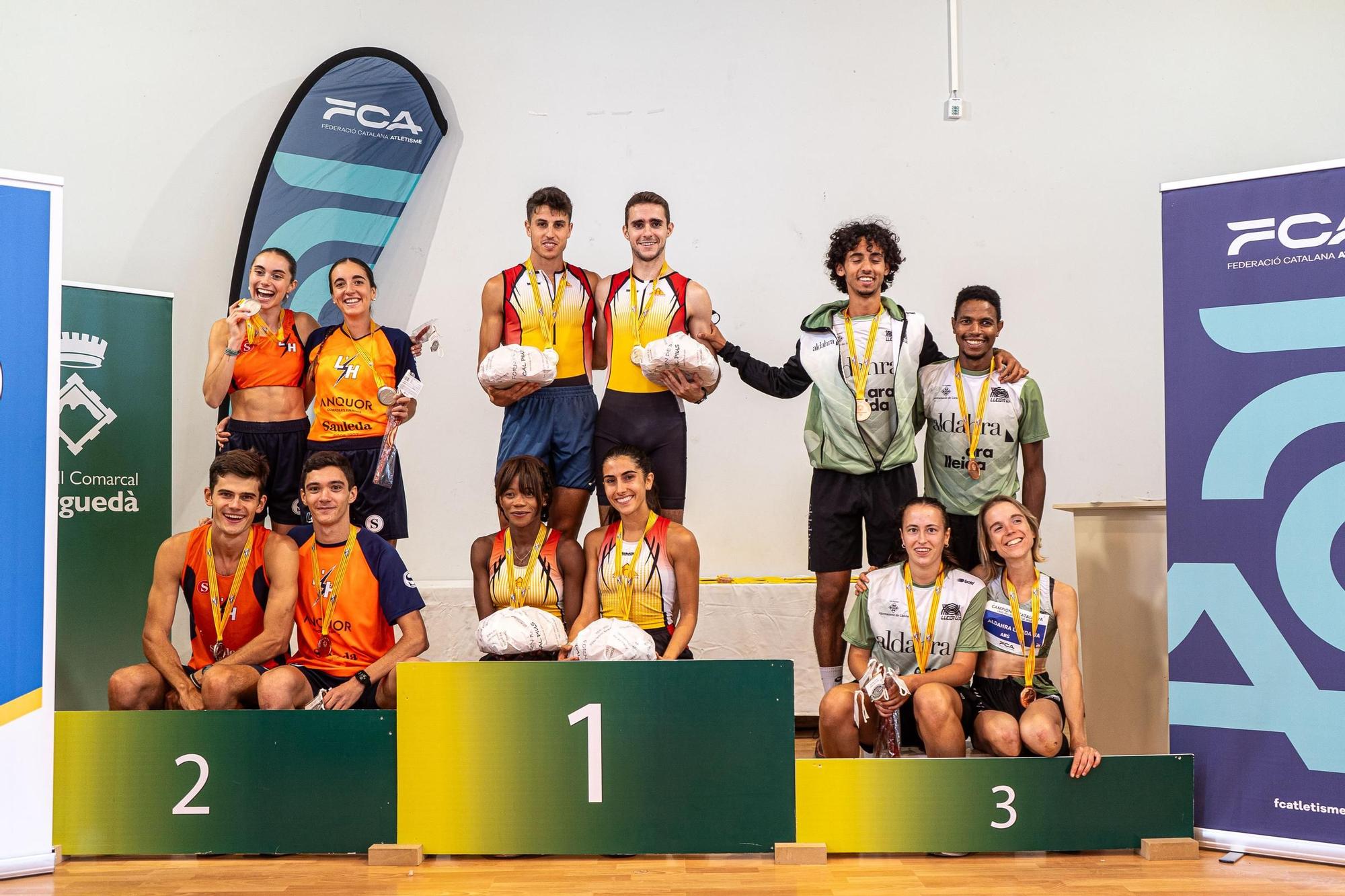 Totes les imatges del campionat de Catalunya de Cros relleus mixtos de l'Espunyola