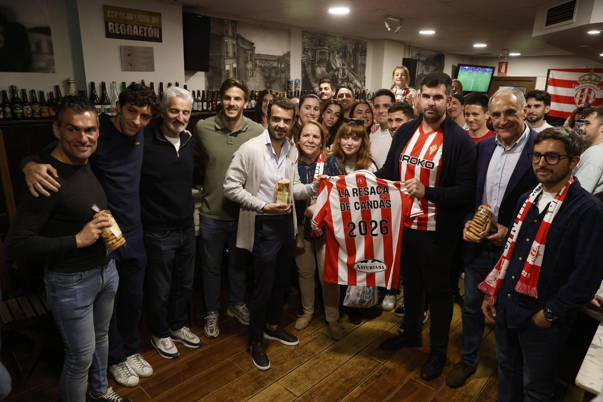 Inauguración Peña La Resaca de Candás.