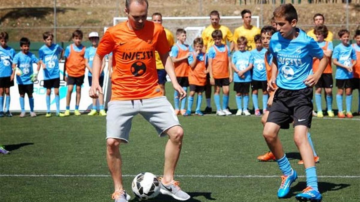 Iniesta volverá a organizar su Campus