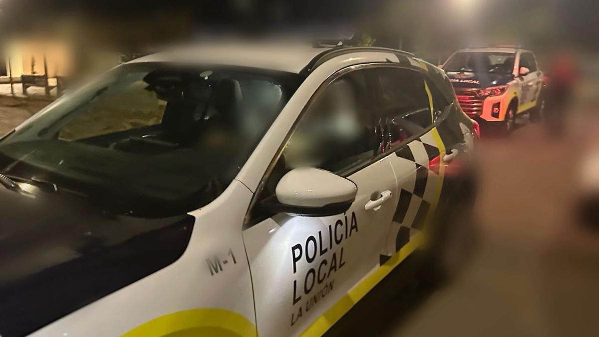 Al lugar se movilizaron dos patrullas de la Policía Local de La Unión.