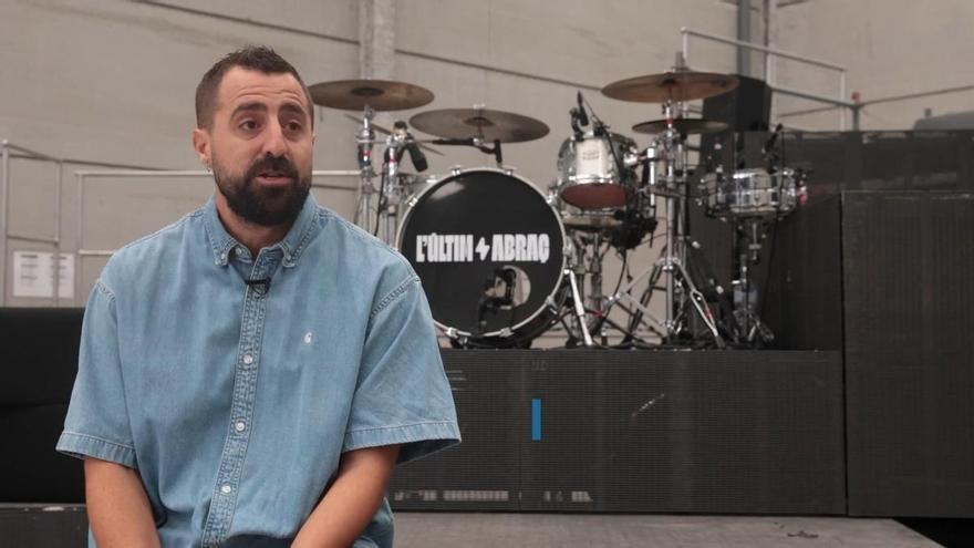 Artur Martínez, cantante de 'La Fúmiga': "Hemos tenido la suerte de que el público nos quería lo más arriba posible"