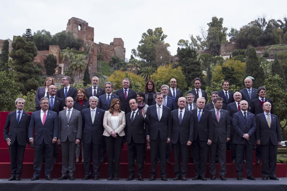 RAJOY RECIBE A HOLLANDE EN MÁLAGA PARA ...