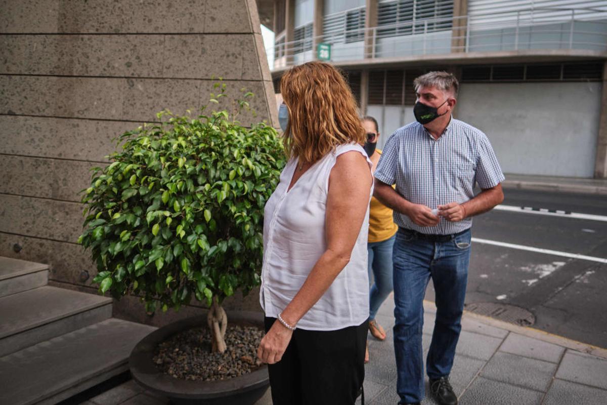Reunión concejales del PSOE de Arona en el Hotel Escuela