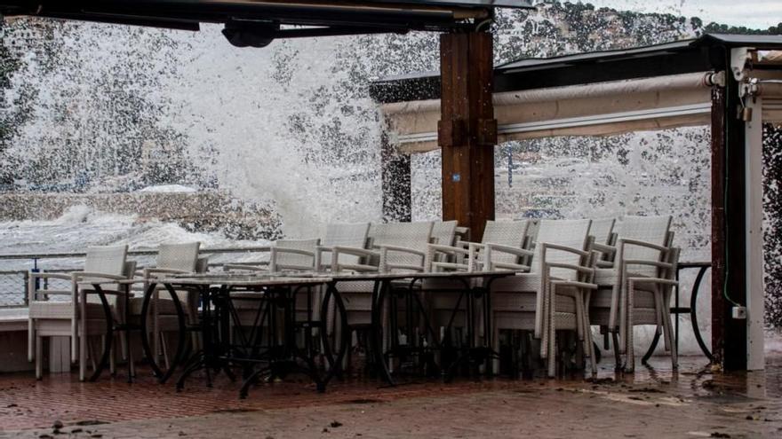 Unwetter &quot;Bella&quot; richtet 2020 Schaden in Port d&#039;Andratx an (Archivbild).