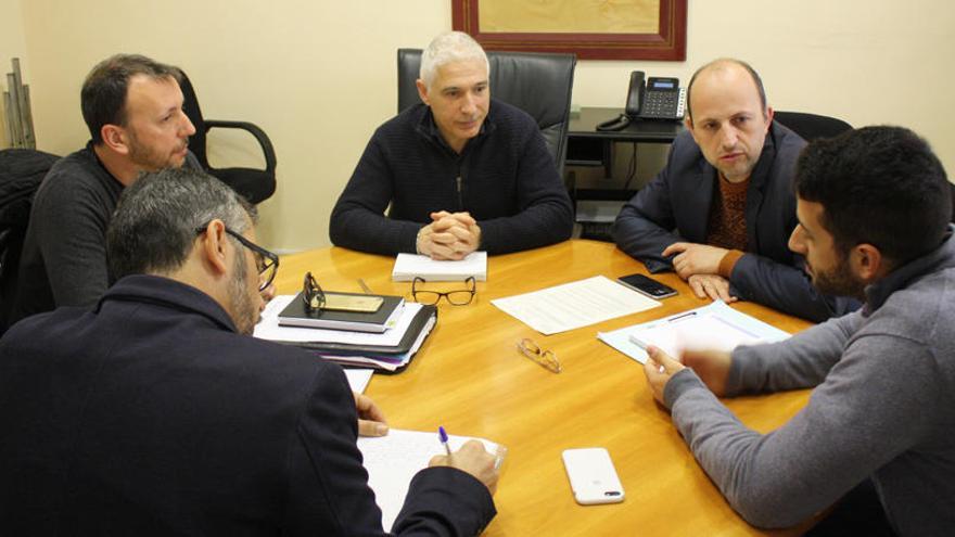 La reunión mantenida en el Ayuntamiento de Novelda