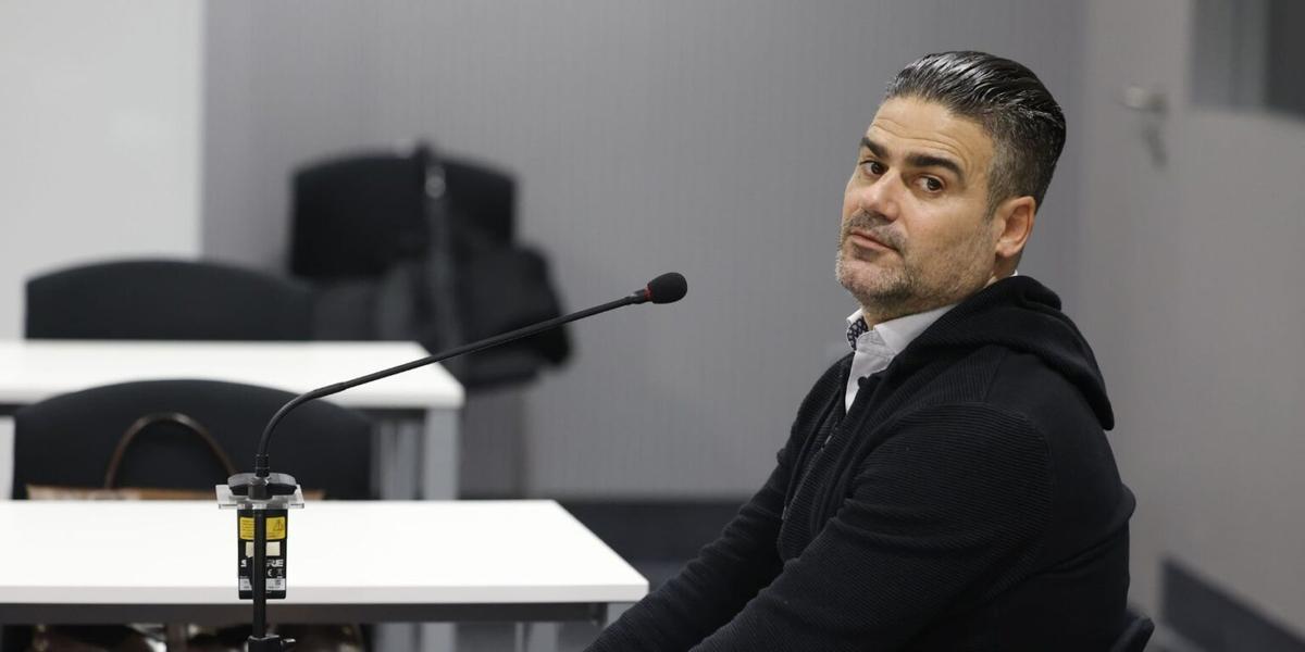 Manuel Blanco en la Audiencia Provincial de Sevilla.