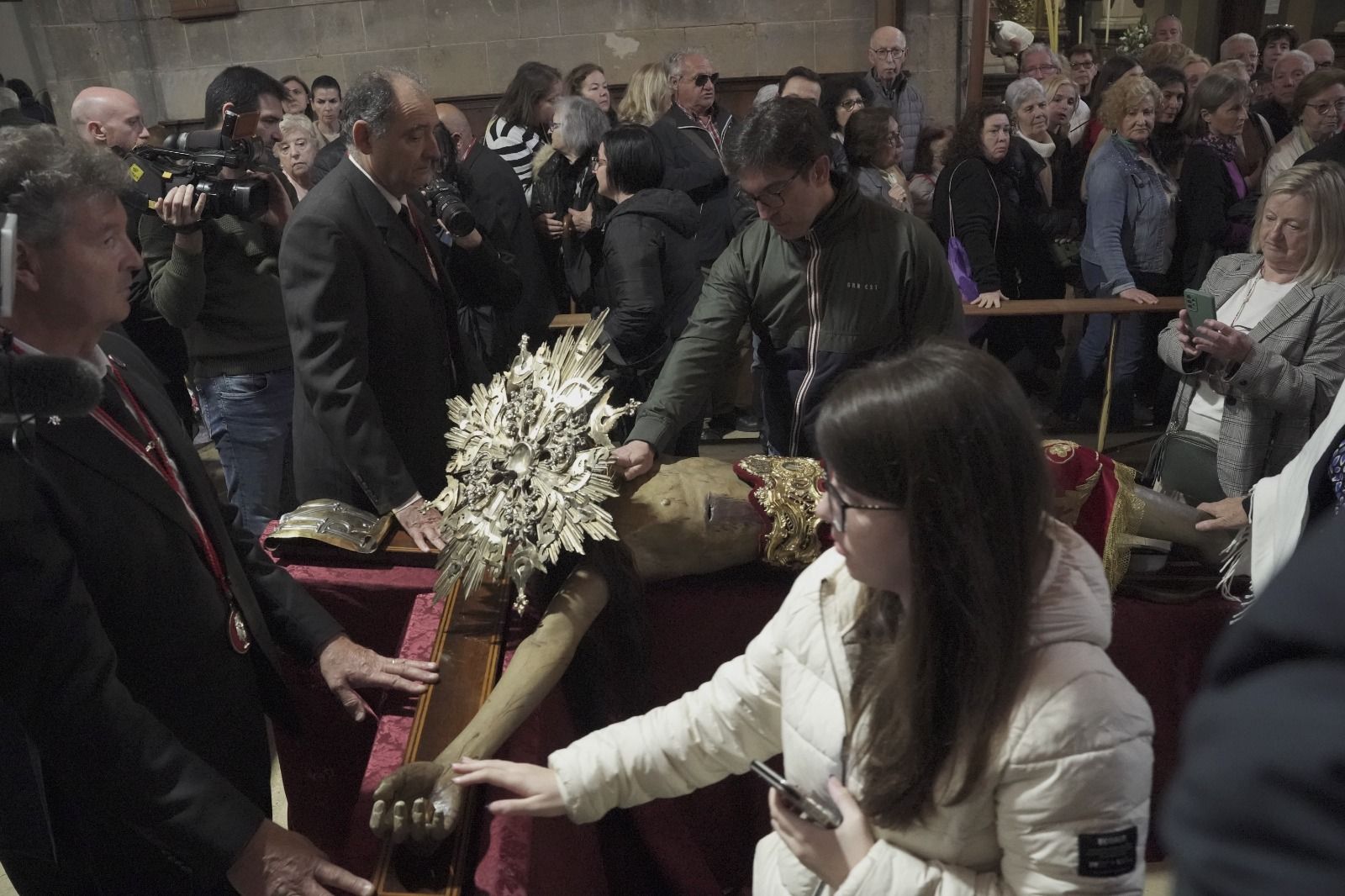 Davallament del Crist de la Sang en Palma