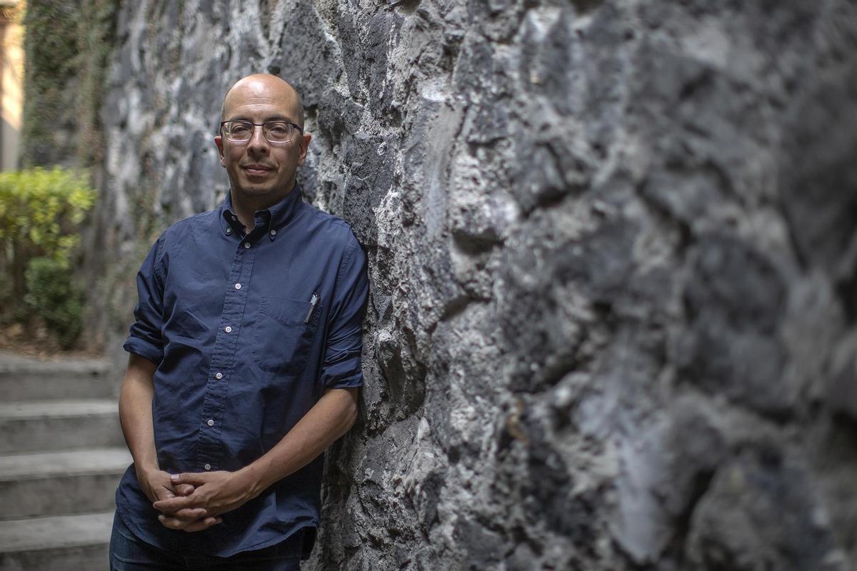 El escritor mexicano Jorge Volpi, en 2022.