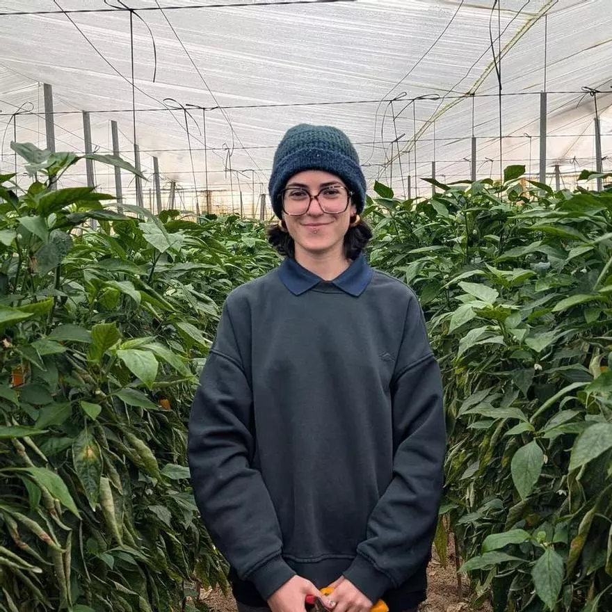 Helena Crespo. Almería. Agricultora