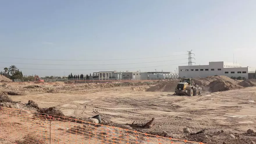 Así van las obras de ampliación de la desaladora de Mutxamel