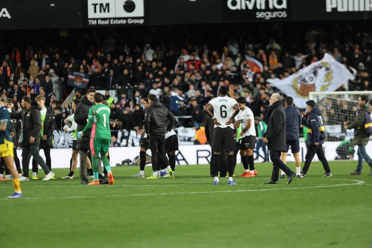 Valencia CF-Espanyol, en imágenes