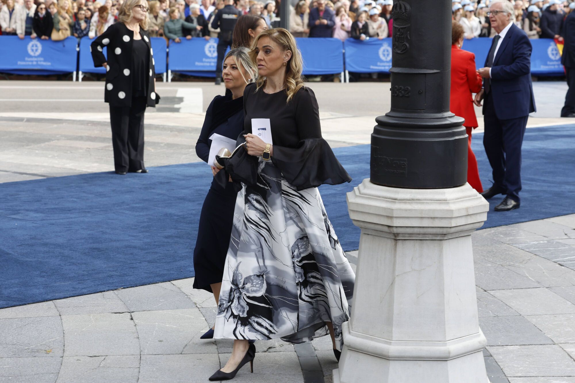 Así fue la llegada de los invitados a los premios "Princesa de Asturias" y su paso por la alfombra azul