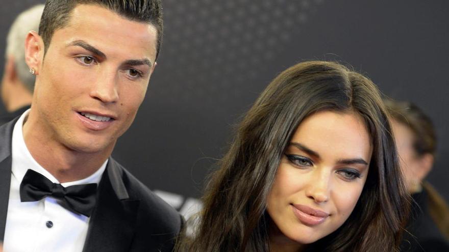Cristiano Ronaldo e Irina Shayk, cuando eran pareja.