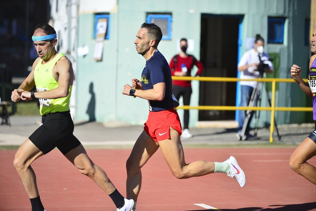 Atletismo nacional Máster sábado en la pista de Atletismo de Cartagena