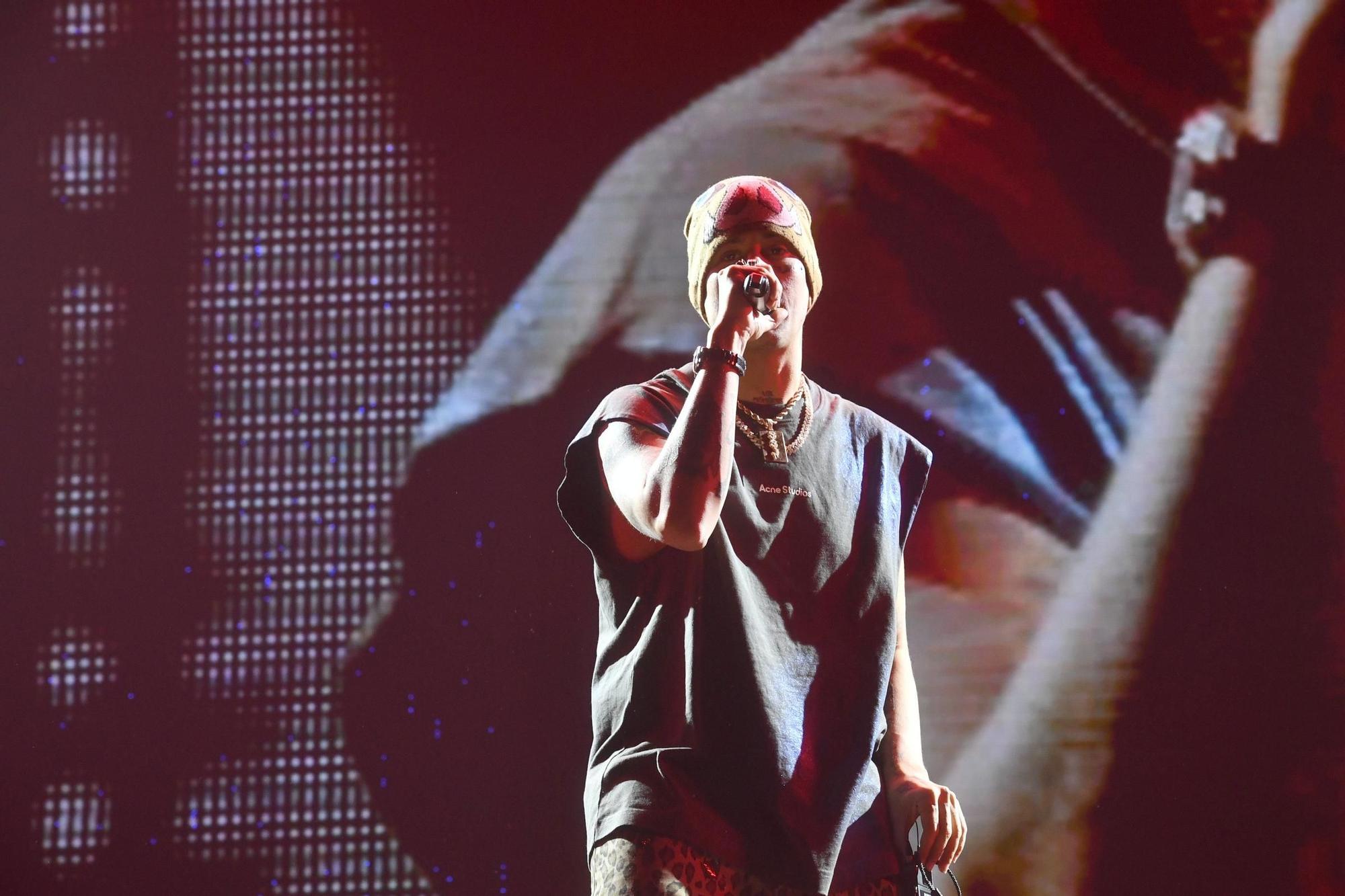 Concierto de Duki en el Coliseum de A Coruña