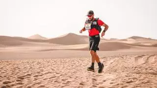 El garriguellenc David Liaño acaba amb èxit la marató del Marroc, de 250 km